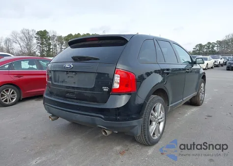 2013 Ford Edge Sel из США, поврежденный, VIN 2FMDK4JC1DBC68681